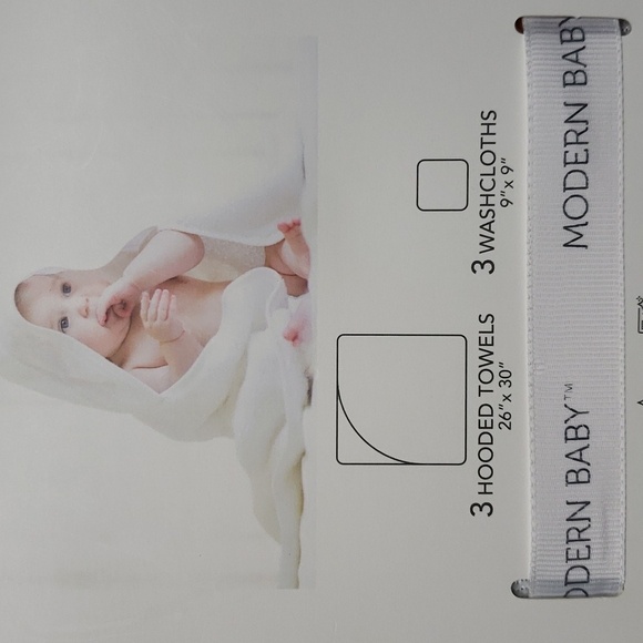 Modern Baby NWT Halloween/Fall 6-Piece Bath Set - Picture 4 of 5